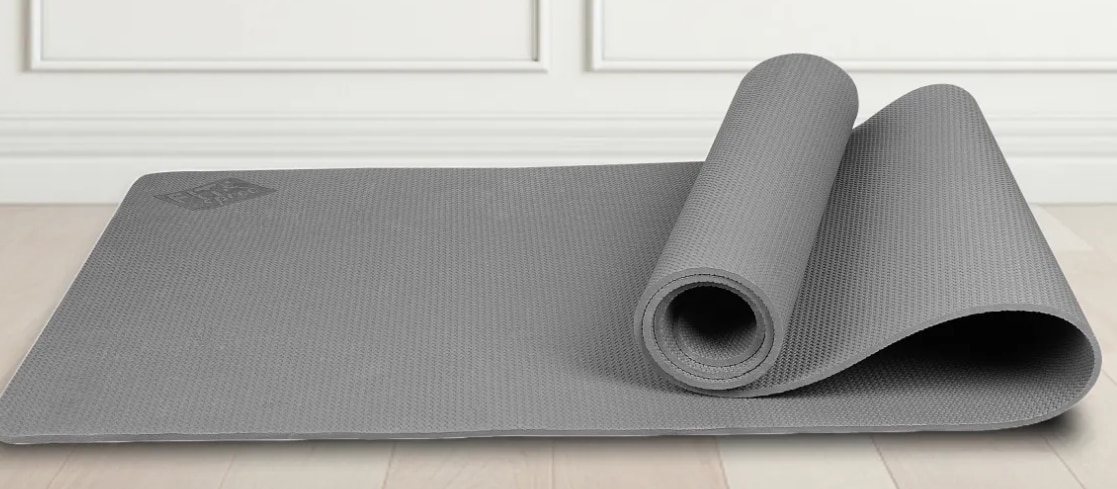 Economy Yoga Mat 4MM - Assorted colour image 2