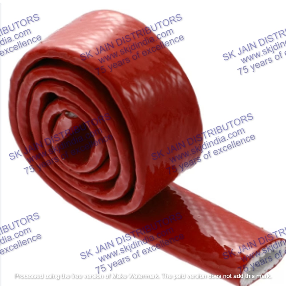 SILICONE COATED FIBERGLASS SLEEVE image 2