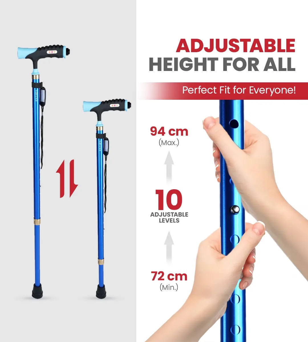 Multibase Flex Walking Stick image 4