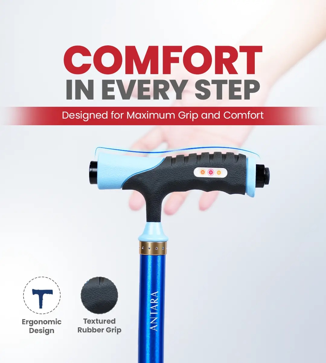 Multibase Flex Walking Stick image 6