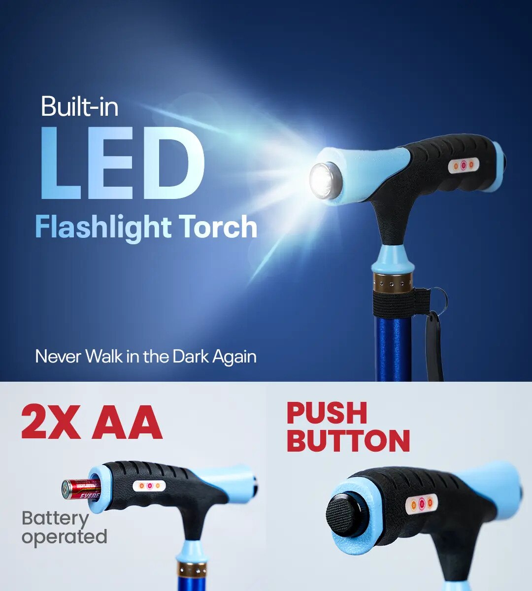 Multibase Flex Walking Stick image 2