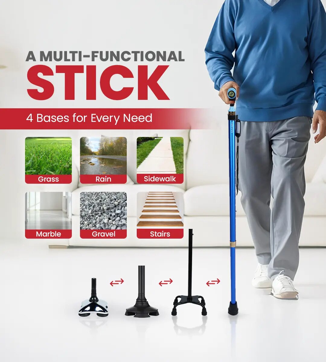 Multibase Flex Walking Stick image 3