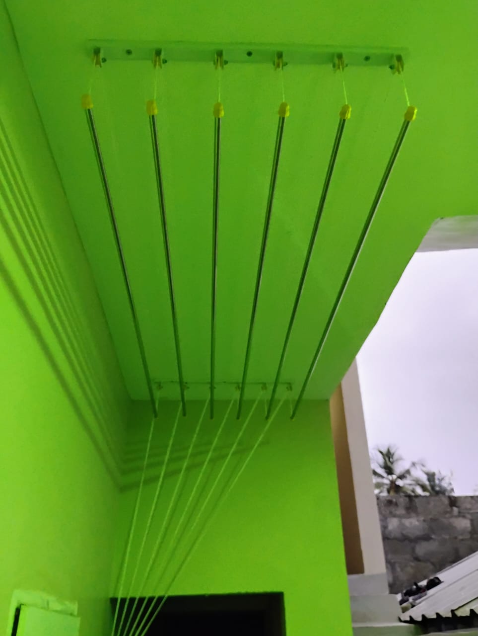 Balcony Ceiling Mounted Clothes Hanger In RamnathaPuram image 2