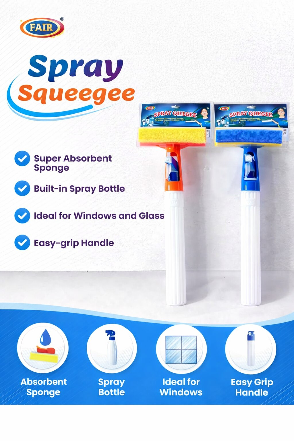 Fair Spray And Shine Glass Wiper image 2
