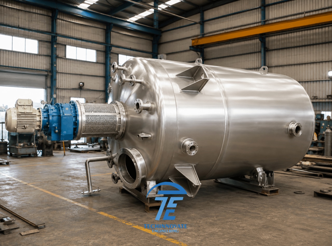 SS Agitated Chemical Reactor Manufacturer image 7