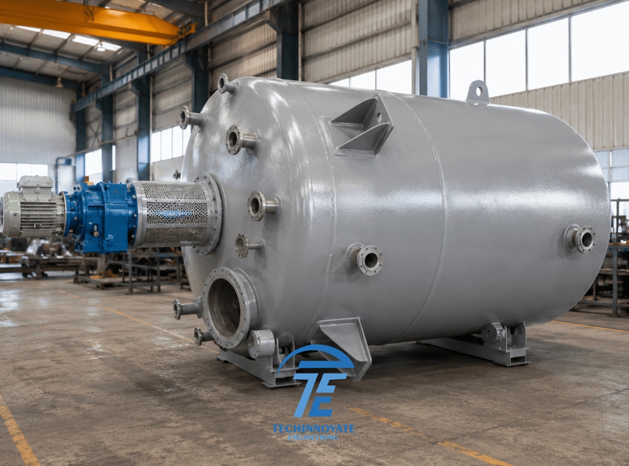 SS Agitated Chemical Reactor Manufacturer image 6