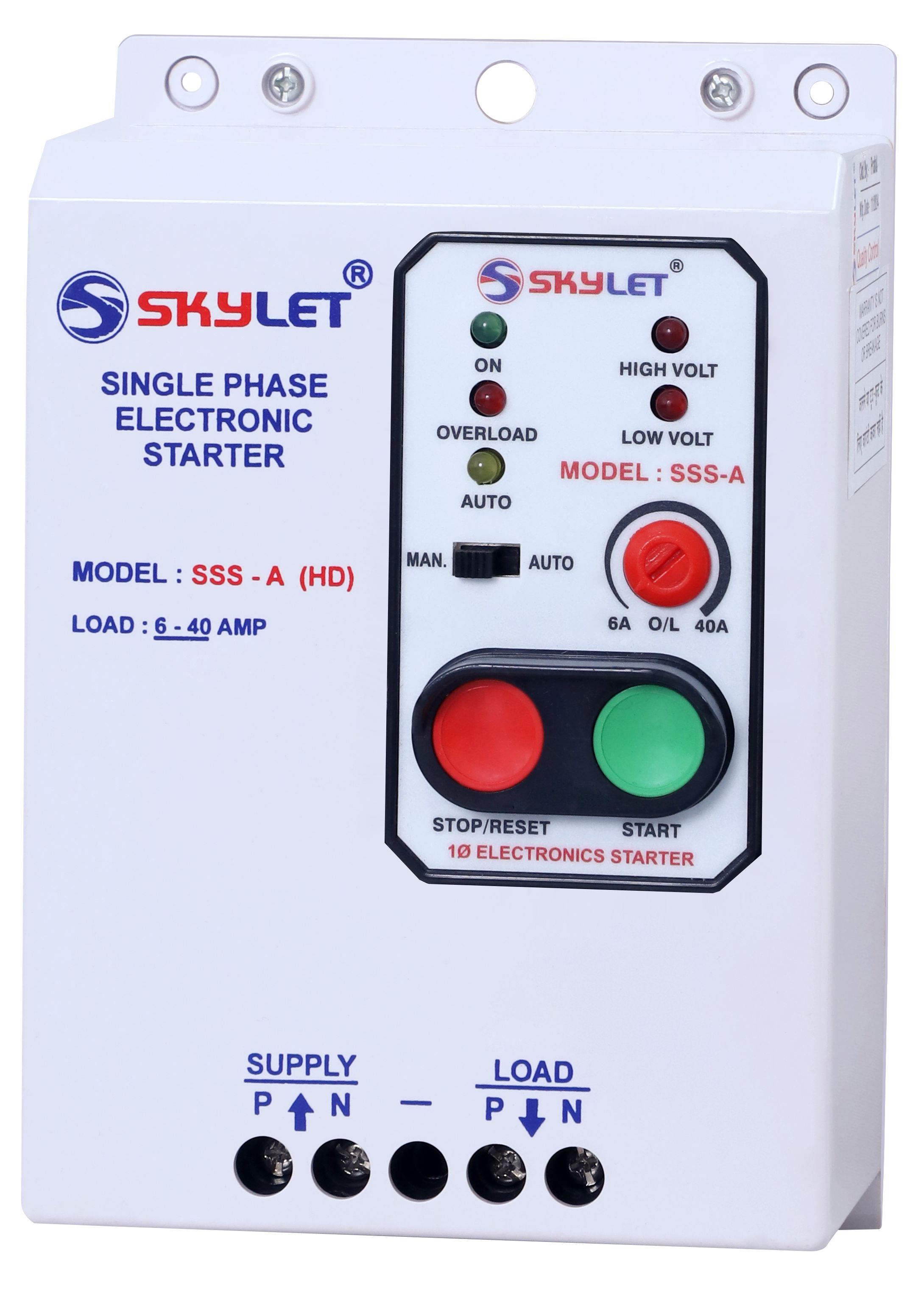 Single Phase Electronic Starter (SSS-A-ECO) image 2
