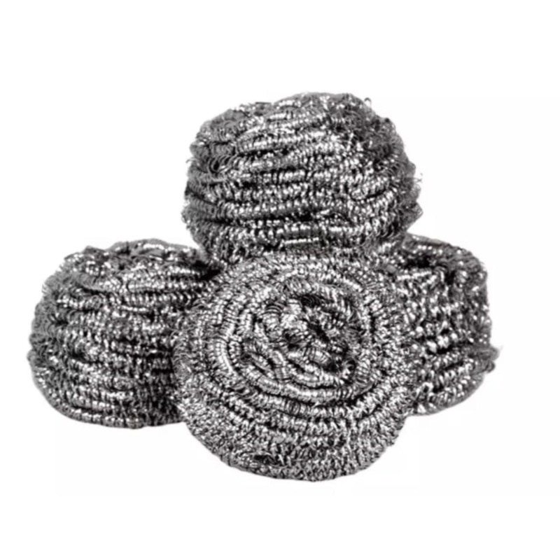 Helper Steel Scrubber 10gm 12Pc Sheet image 3