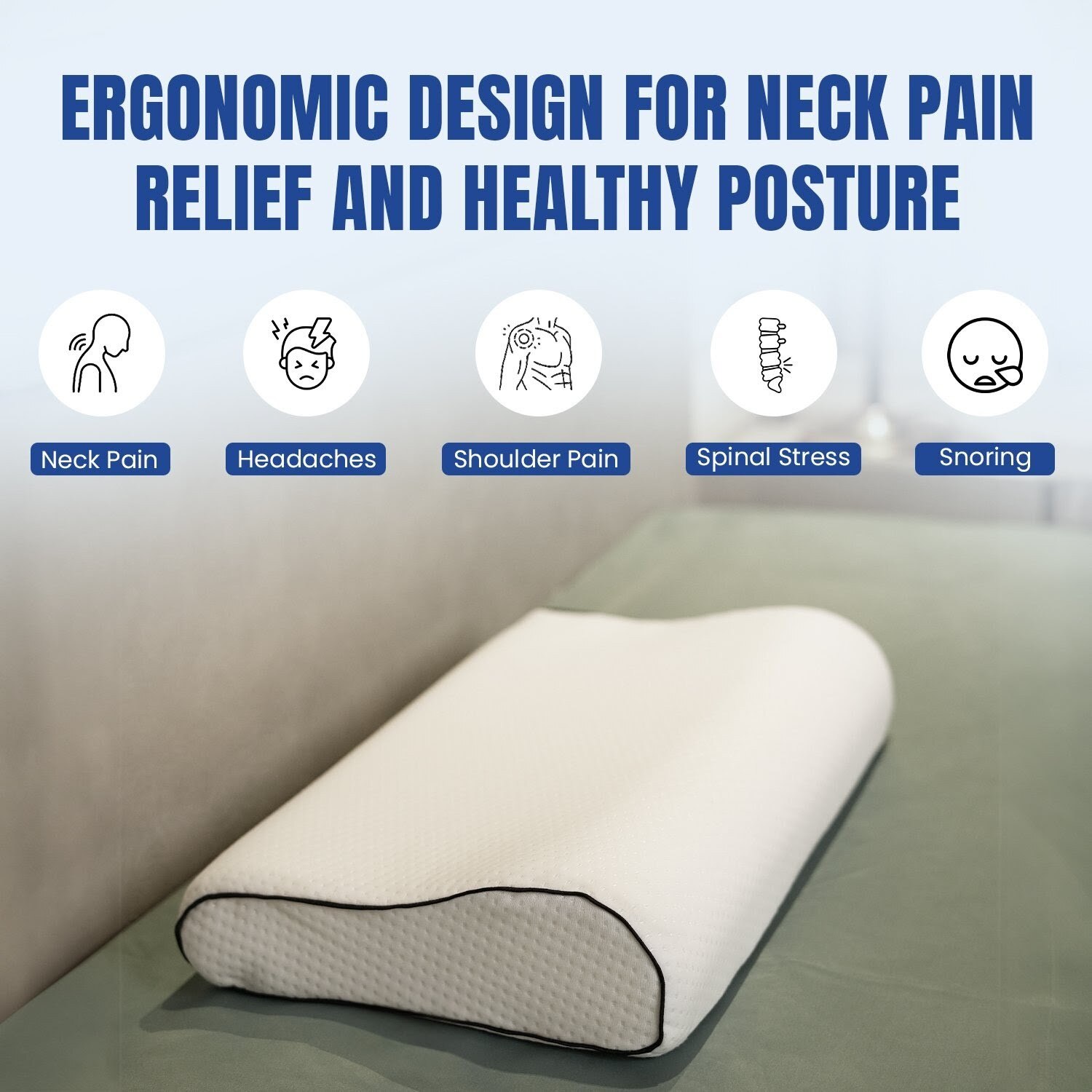 Pillow Tree Cervical Pillow – Orthopedic Support for Neck & Spine Alignment image 3