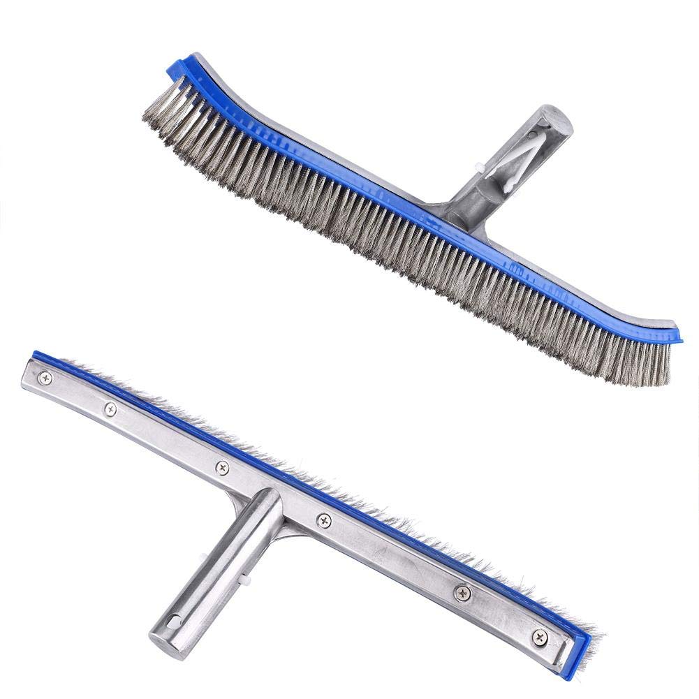Swimming Pool Steel Brush 18 Inch – Heavy Duty Algae Removal Tool image 2