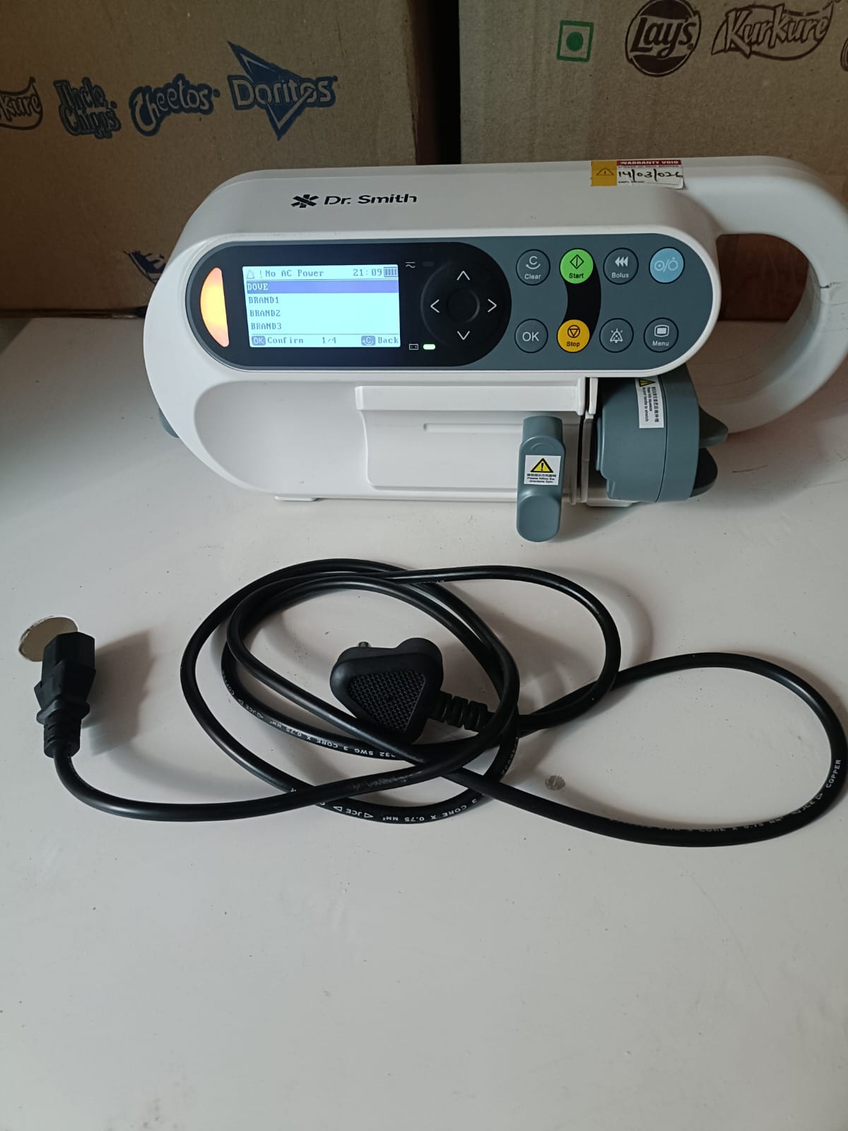 Dr. Smith Syringe Pump with Drug Library image 2