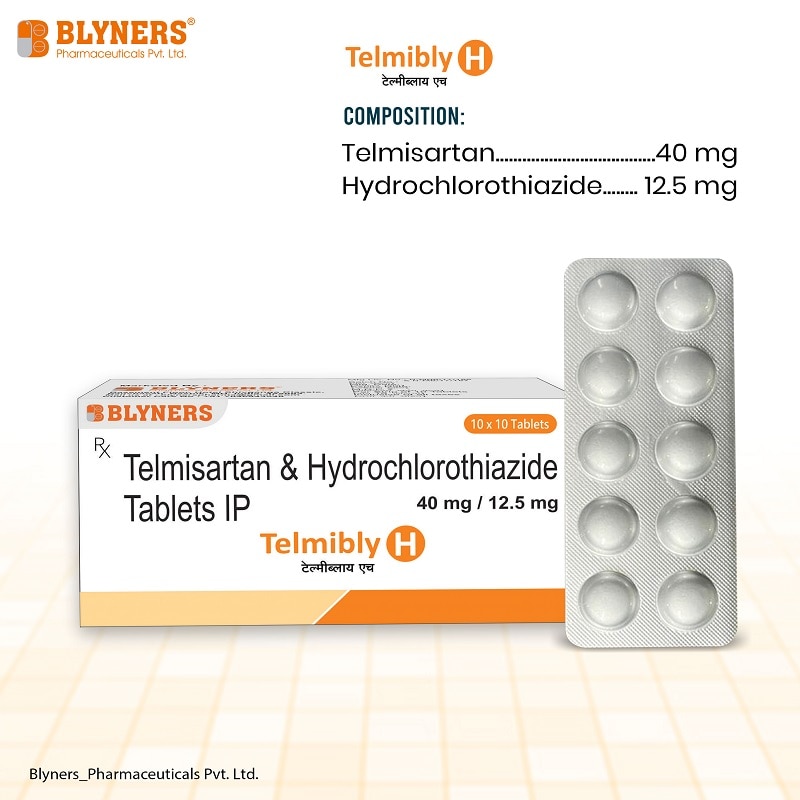 Telmisartan 40 mg and Hydrochlorothiazide 12.5 mg Tablet image 3