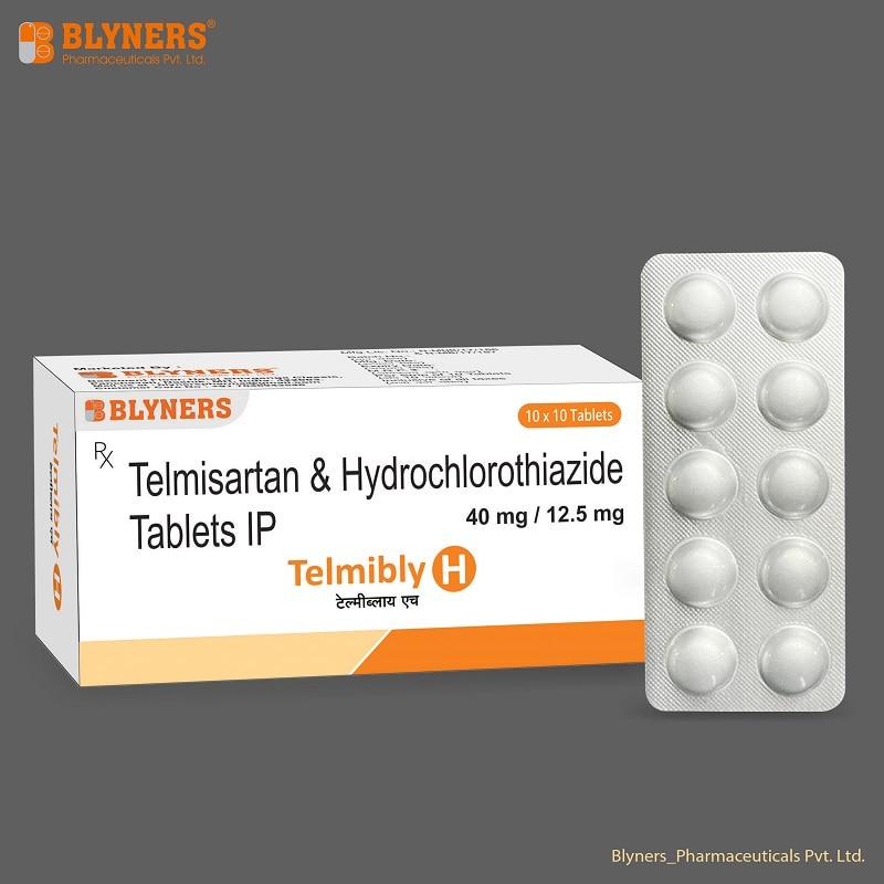 Telmisartan 40 mg and Hydrochlorothiazide 12.5 mg Tablet image 2