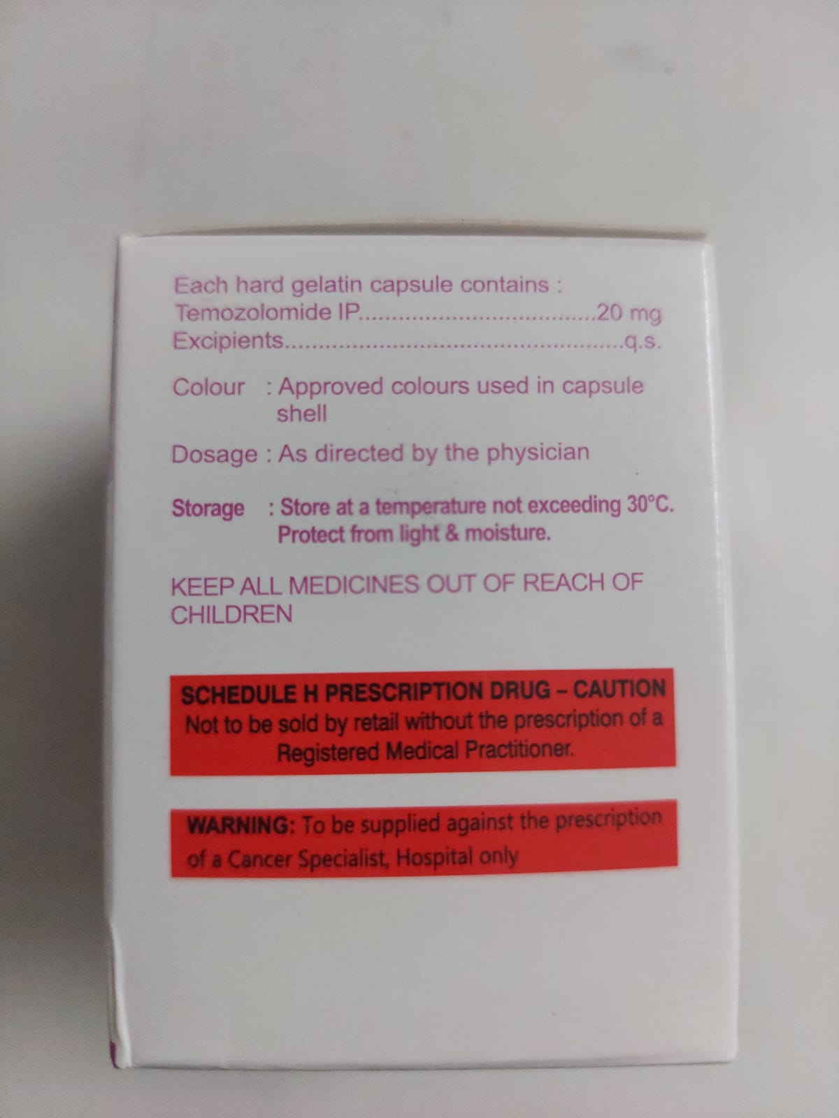 Temozolomide image 2