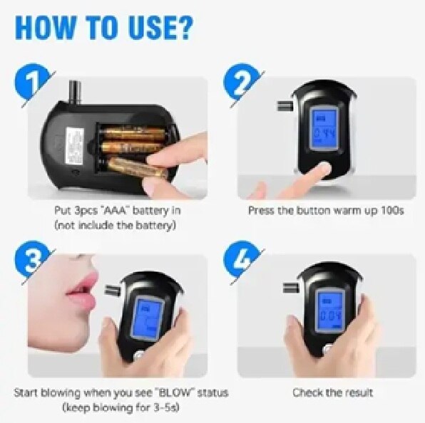 Alcohol Tester ALC Smart AT6000 image 2