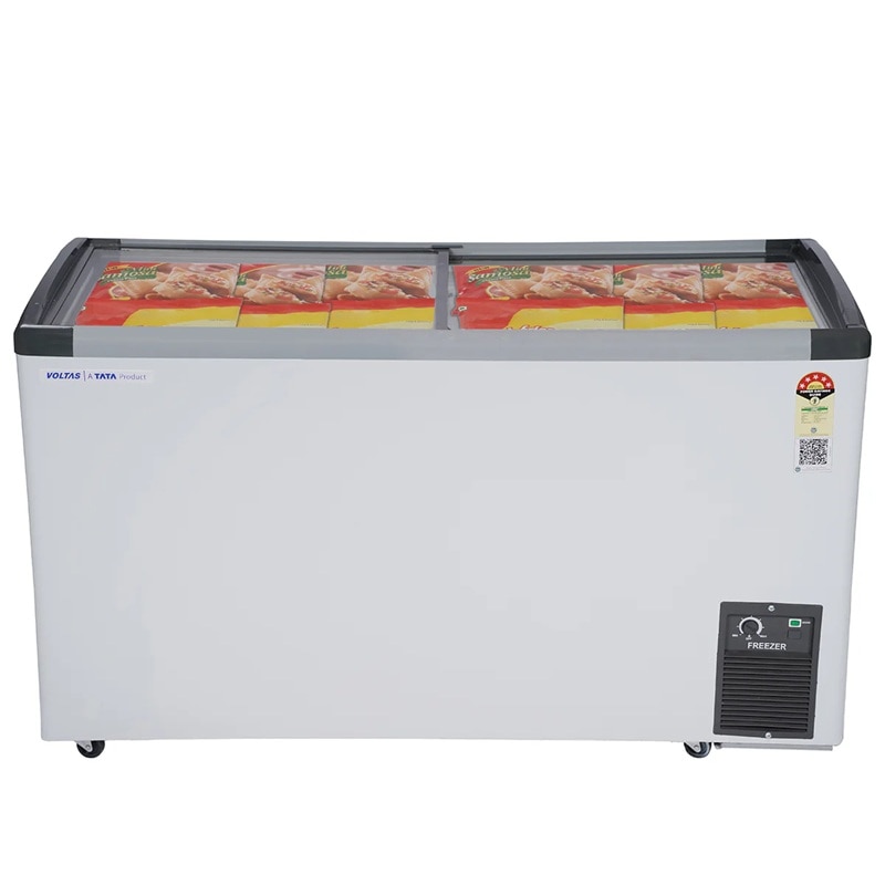 Voltas Flat Glass Top Freezer GT440GA5-PL-W-G3 - 326 Liters, 5 Star image 2