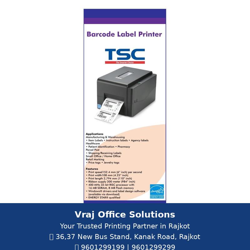 TSC TTP-244 Barcode Printer image 2