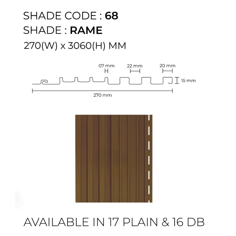 Fluted Interior Wall Panel | Rame Unic Panel | Stylish and Acoustic Wood Panels for Modern Interiors image 2