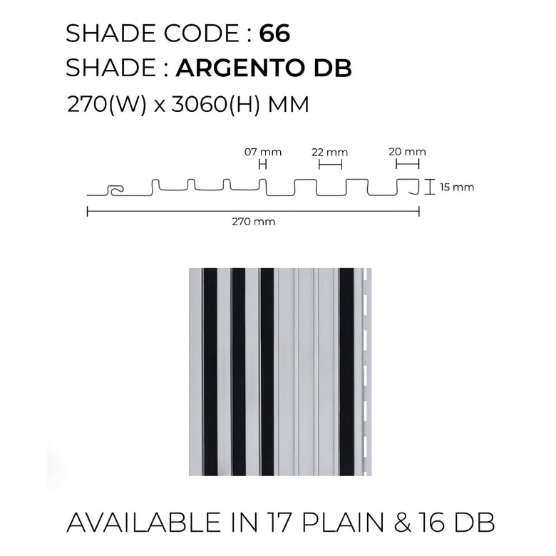 PVC Wall Panels | Argento Dual Black Unic Panels | Modern and Durable Wood Finish for Stylish Interiors image 2