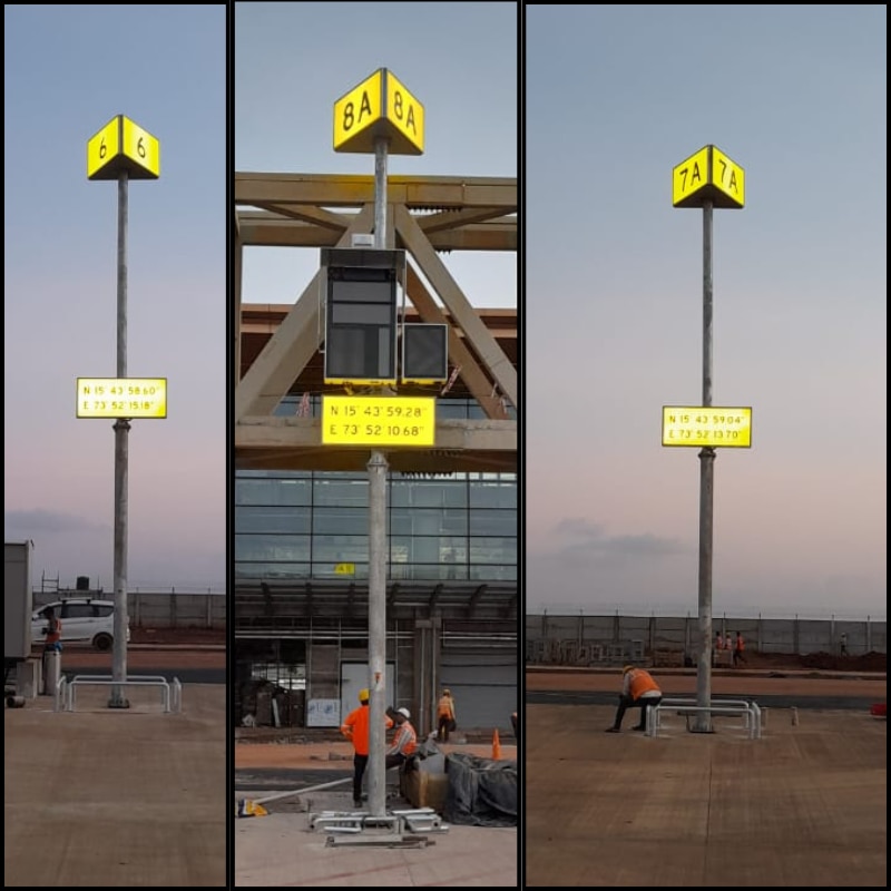 TRAFFIC SIGNAL AND SIGNAGE MAST image 2