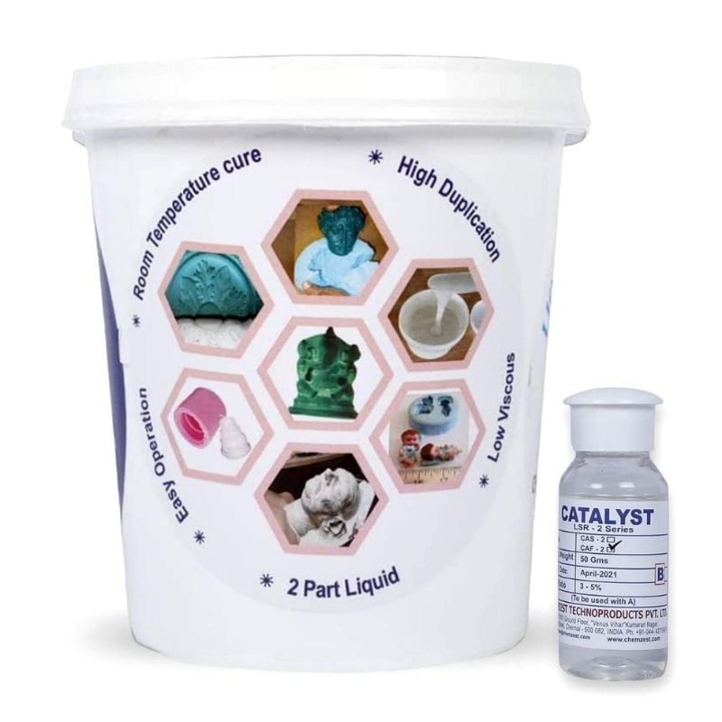 LSR 2 Liquid Silicone Rubber For Mold Making 1kg Pack image 4