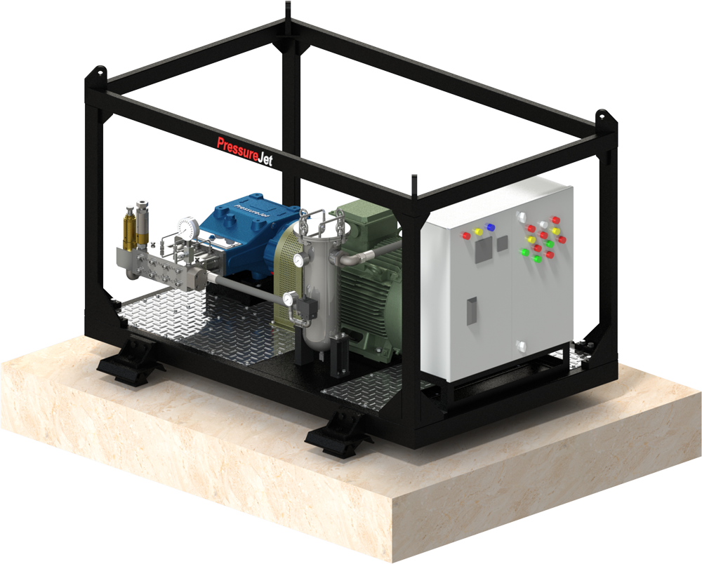 High Pressure Hydro Test System - VC - 50-60 HP image 2