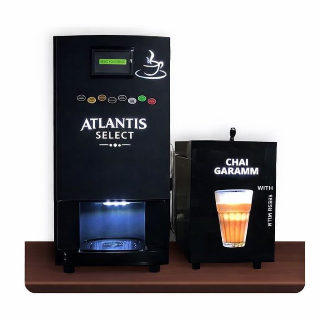 7 option Coffee Tea Machine with Liquid Milk Boilar image 3