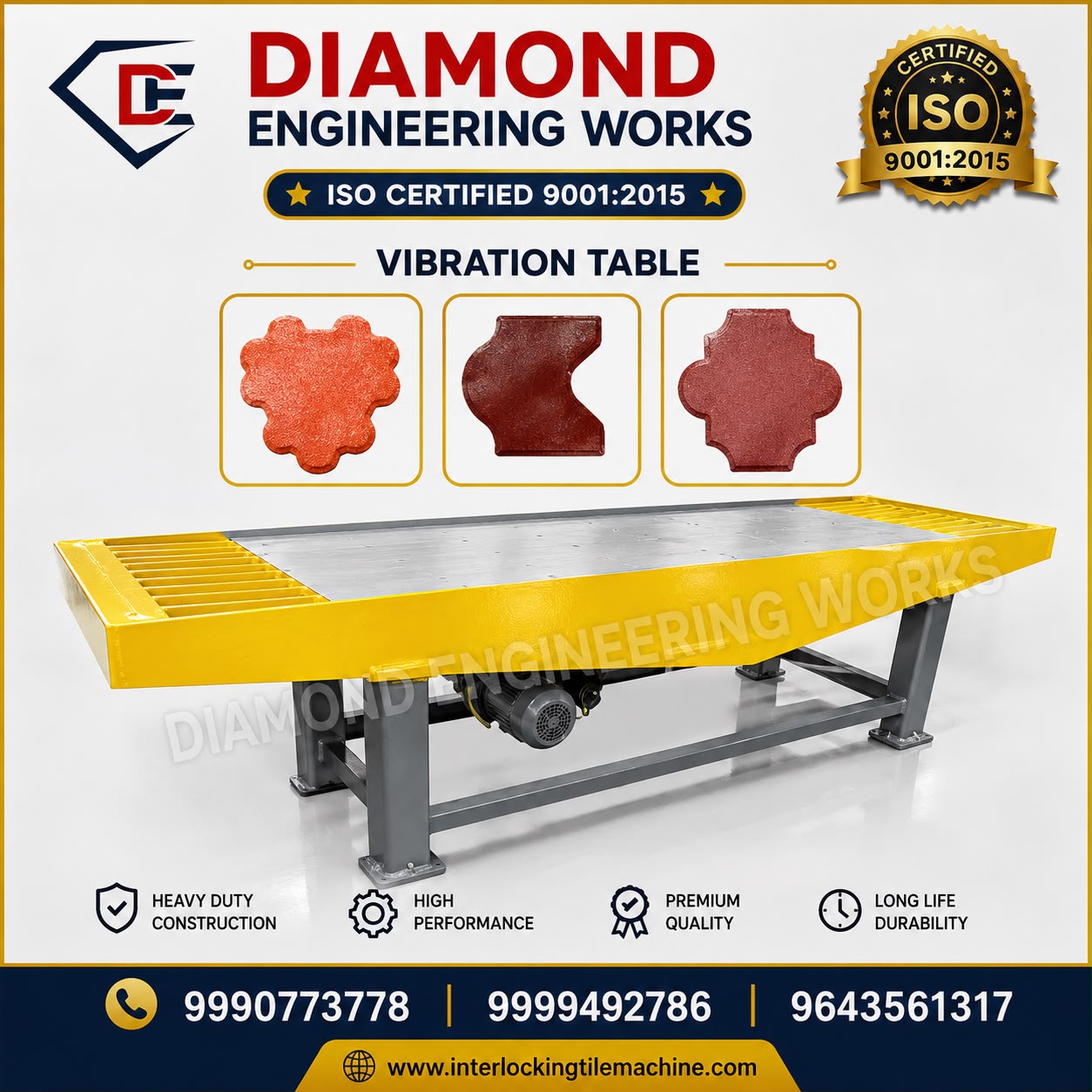 Vibration Table for Paver Blocks image 3
