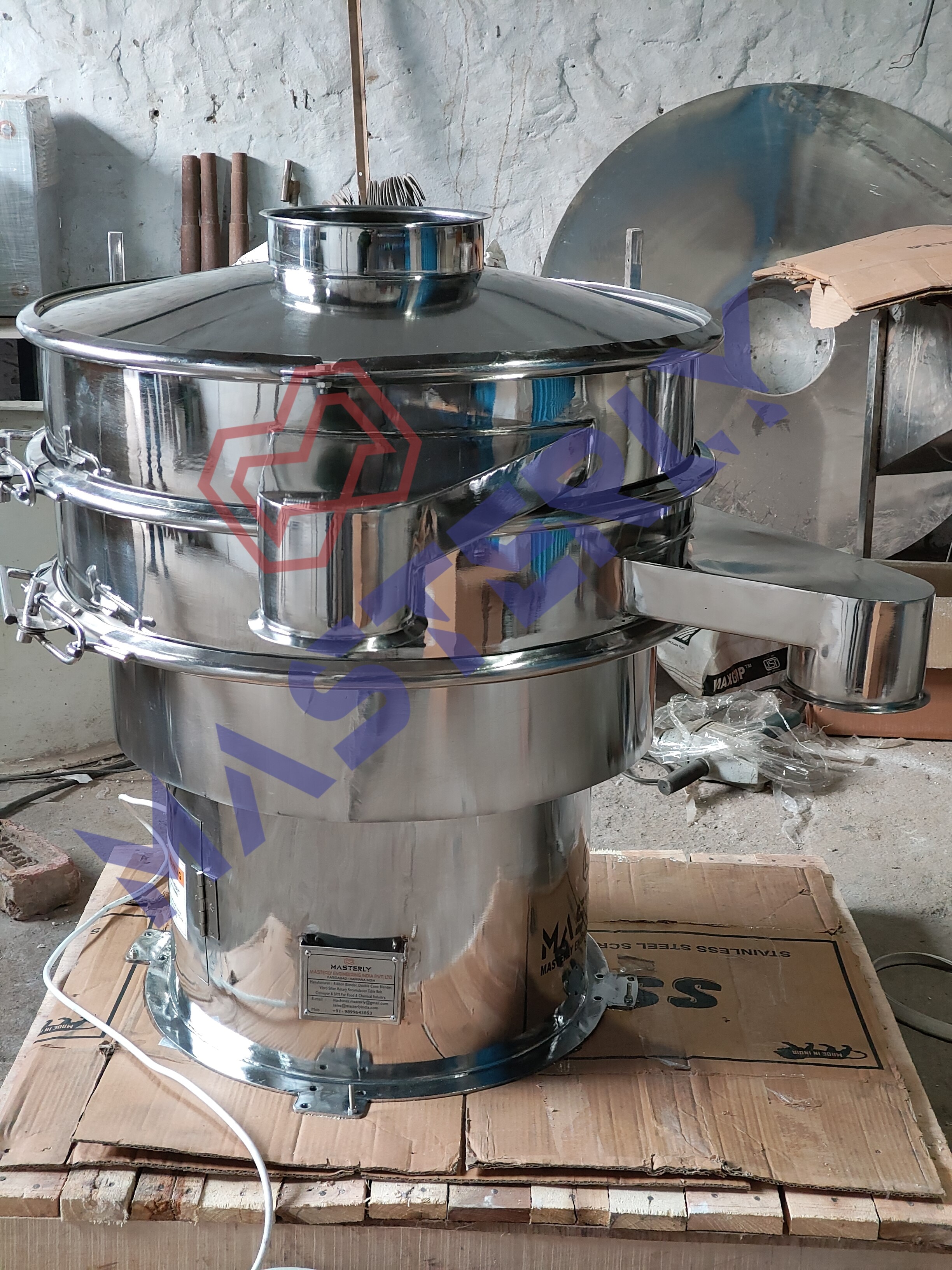 Moringa Powder Vibro Sifter Manufacturer in India image 3