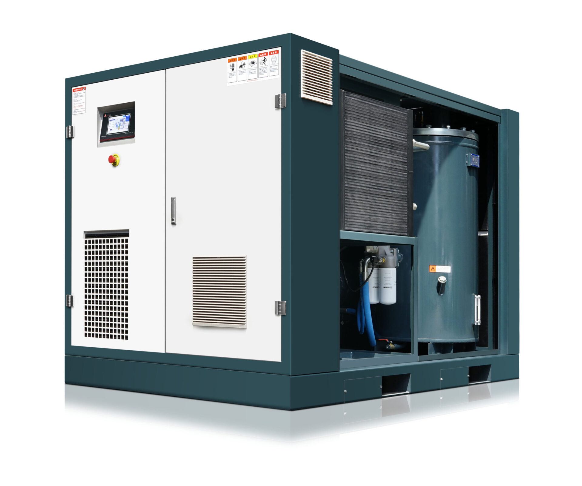 VSV Series PM VFD Oil Screw Vacuum Pumps image 2