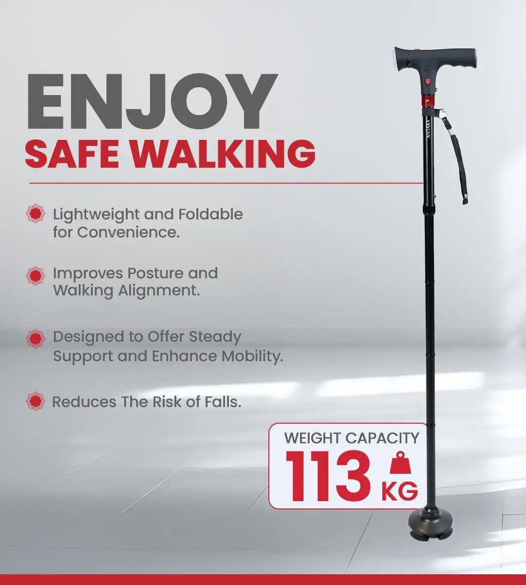 Pivot Lumina SOS Walking Stick image 2