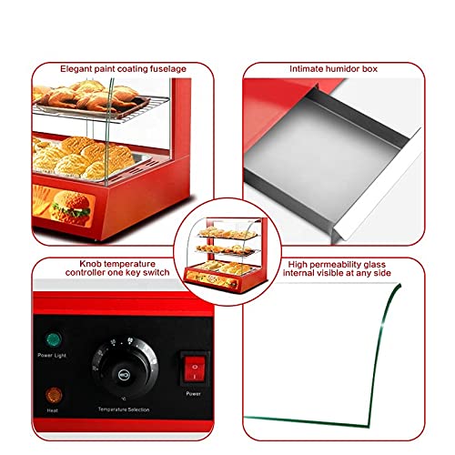 Commercial Warm Display Showcase | Stainless Steel Heated Food Display Counter | VTSE image 2