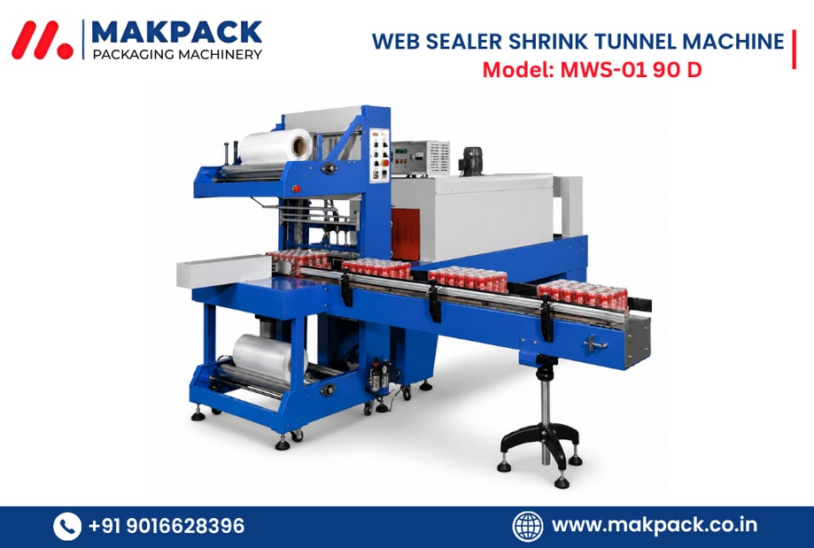 WEB SEALER SHRINK TUNNEL MACHINE image 2