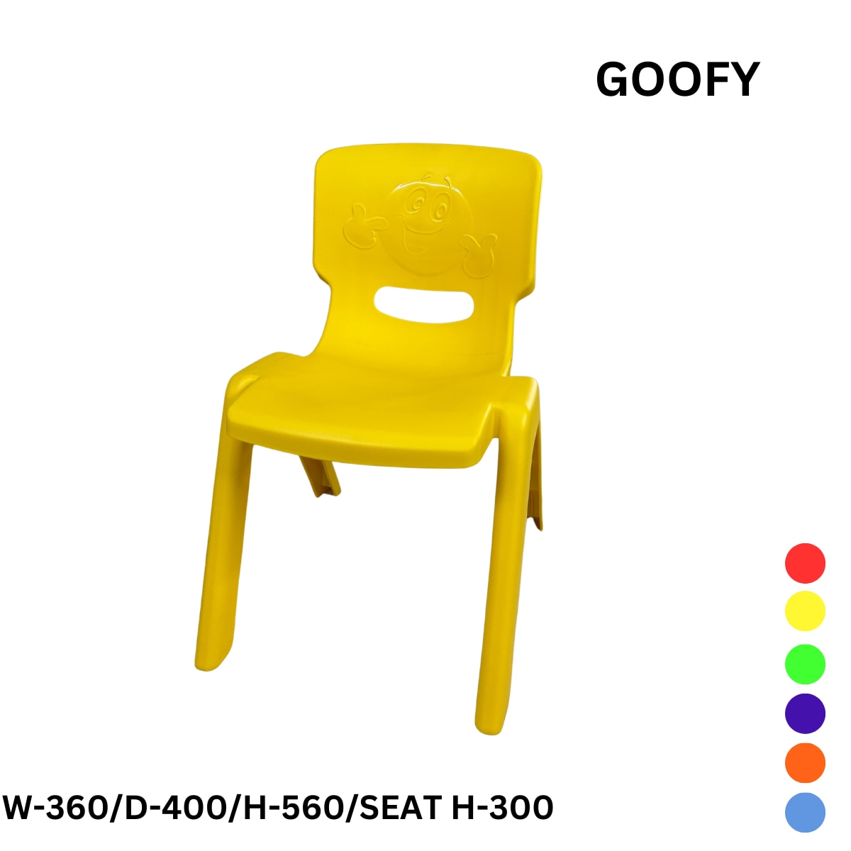 WERSA GOOFY Plastic Kids Chair image 2