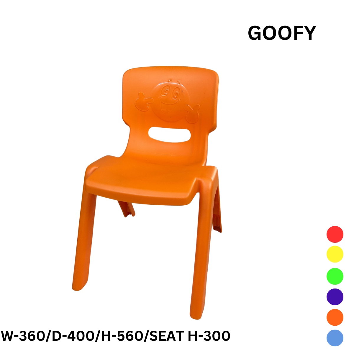 WERSA GOOFY Plastic Kids Chair image 6