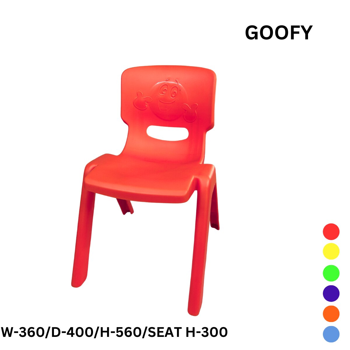 WERSA GOOFY Plastic Kids Chair image 3