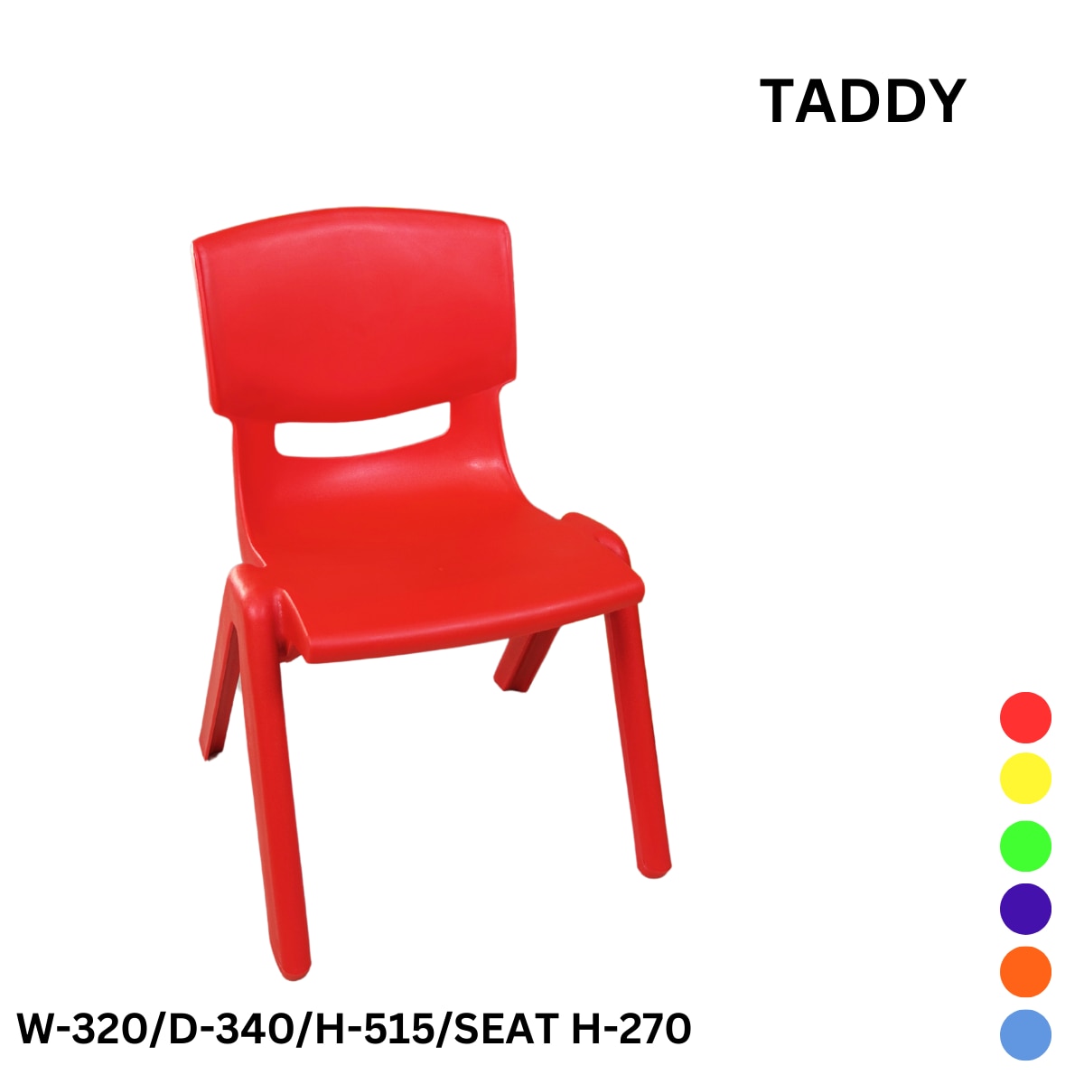 WERSA TADDY Plastic Kids Chair image 5