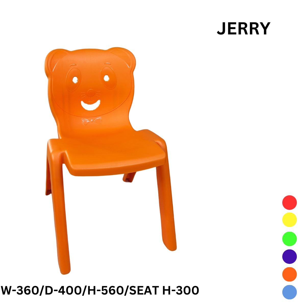 WERSA JERRY Plastic Kids Chair image 3