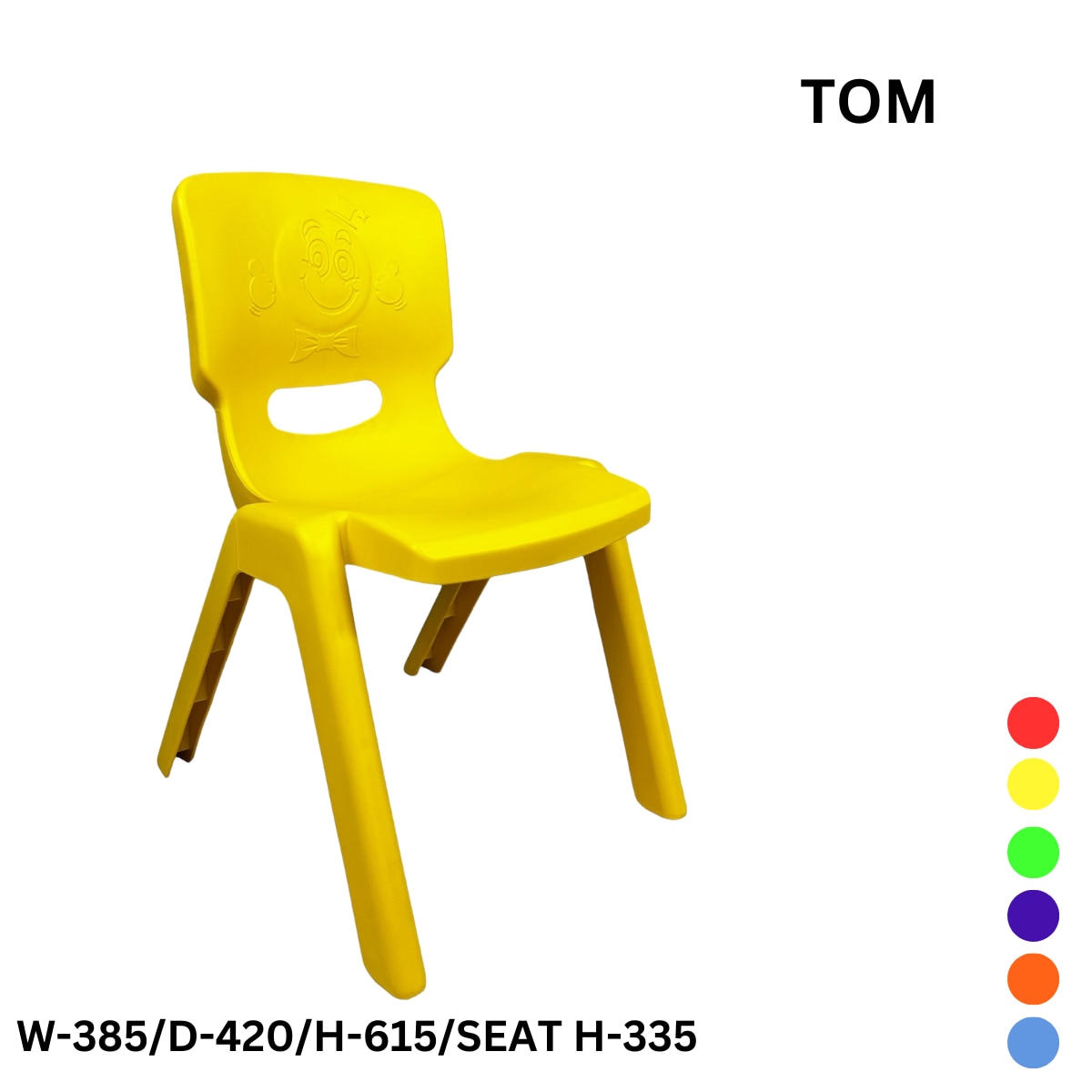 WERSA TOM Plastic Kids Chair image 2