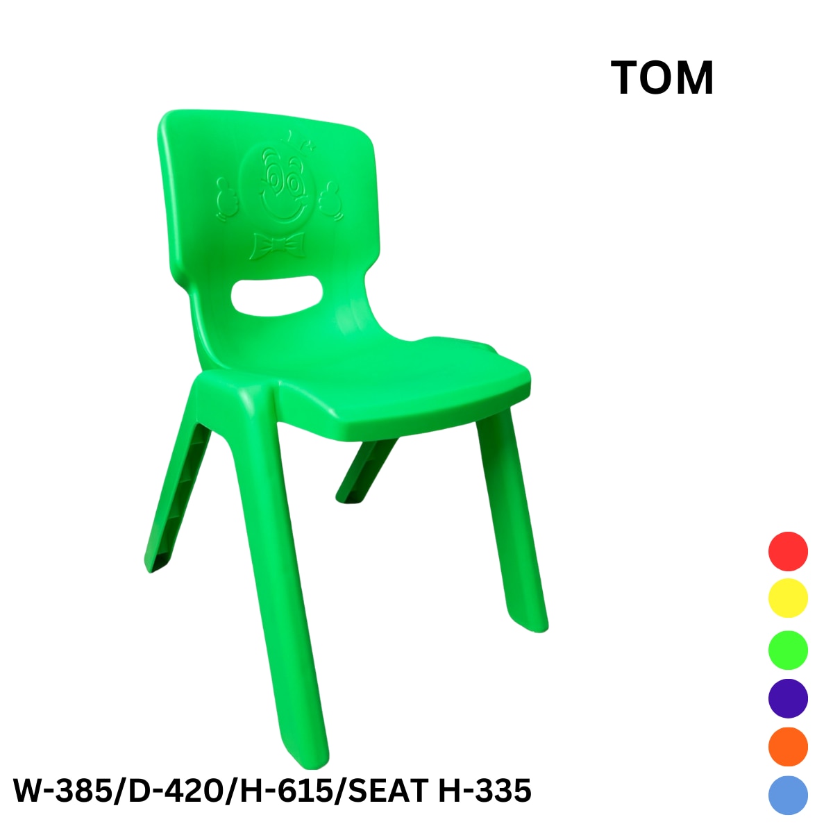 WERSA TOM Plastic Kids Chair image 3