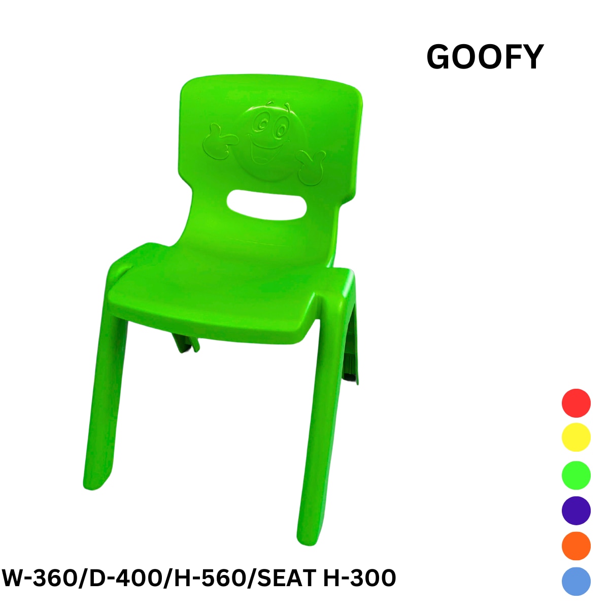 WERSA GOOFY Plastic Kids Chair image 5