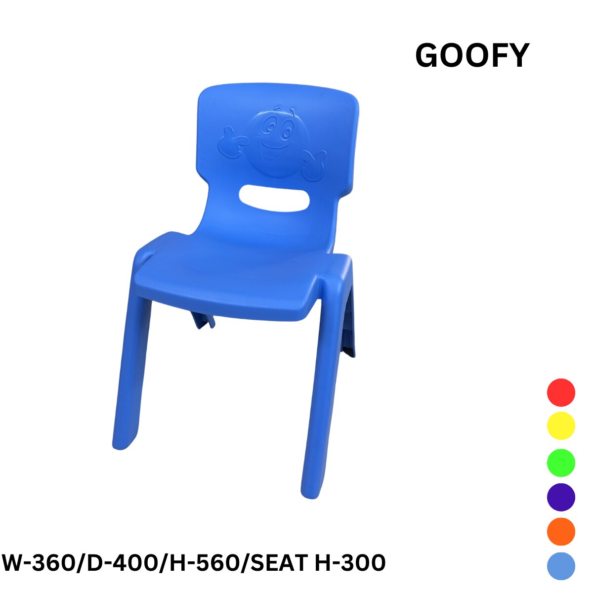 WERSA GOOFY Plastic Kids Chair image 4