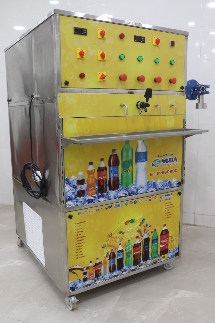 SODA BOTTLING PLANT 1+3 Ss Soda Machine, Ahmedabad (Karnavati)
