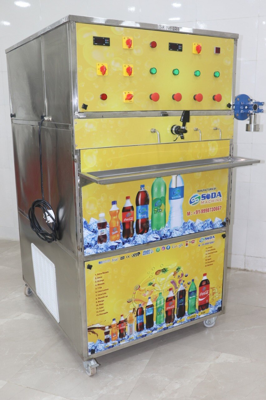 SODA BOTTLING PLANT 1+3 Ss Soda Machine, Ahmedabad (Karnavati)