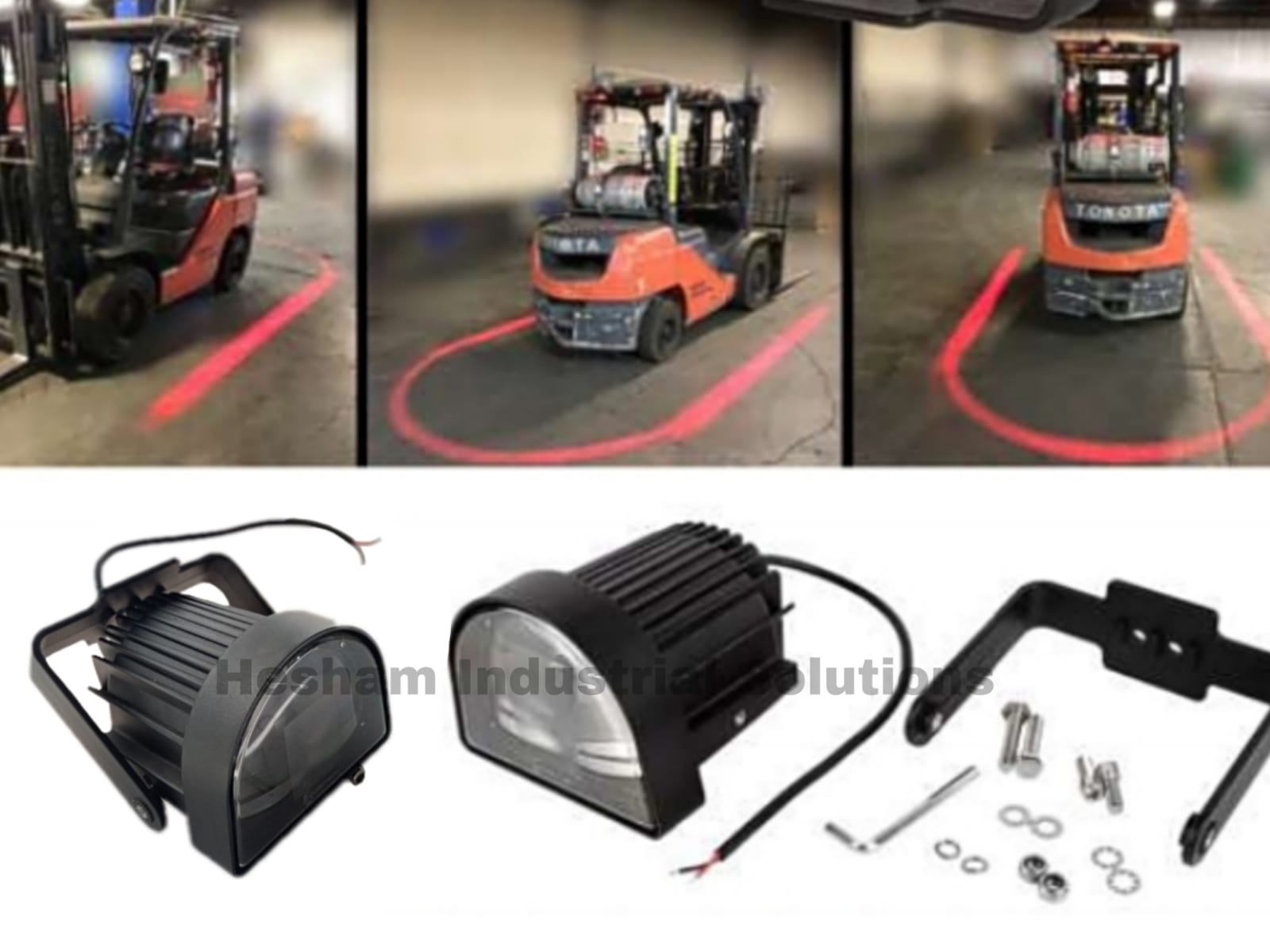 ARC Type Forklift Safety Light (HIS-LED-FLWS-022) image 2