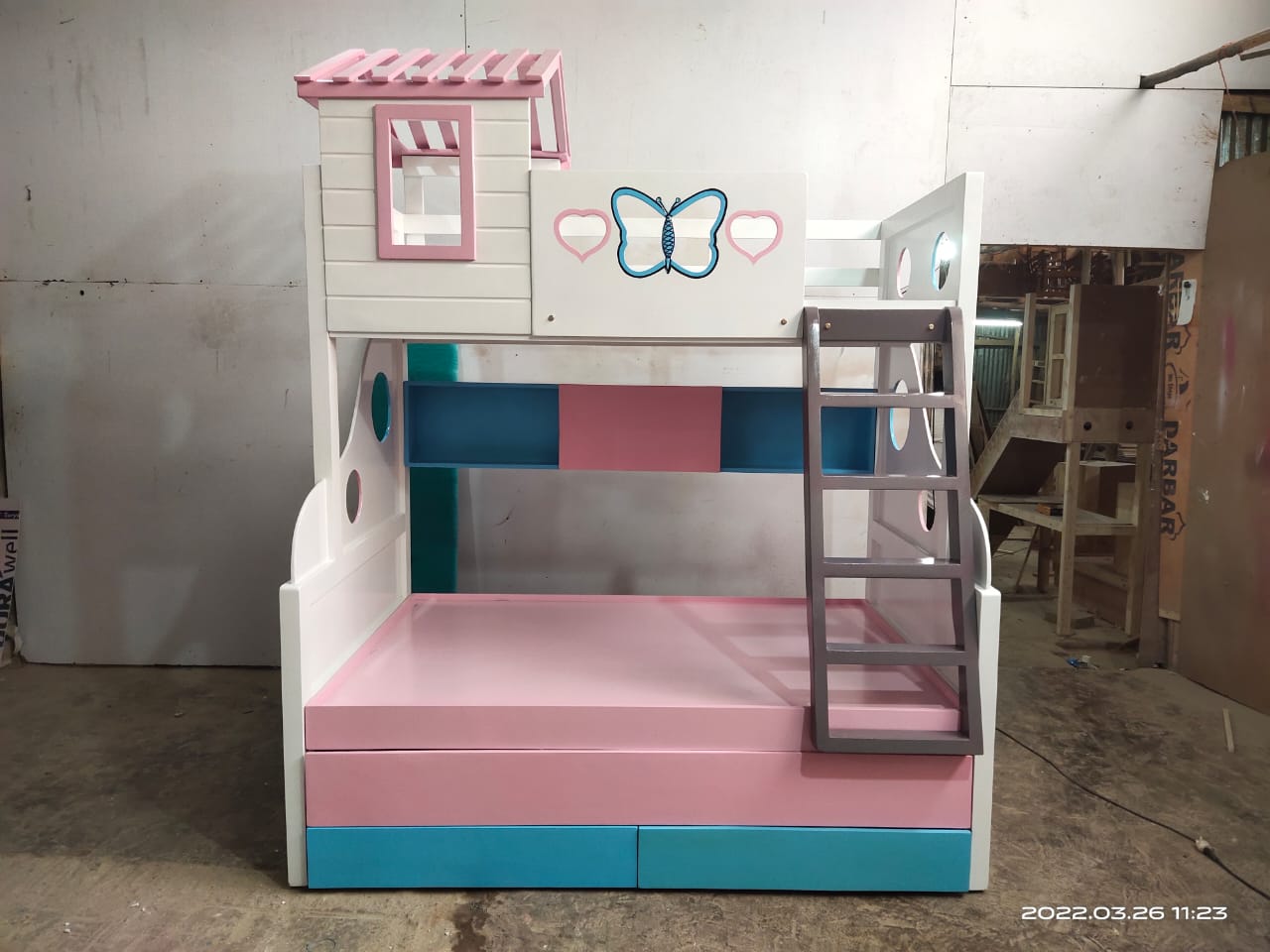 Hut Model Bunk bed image 2