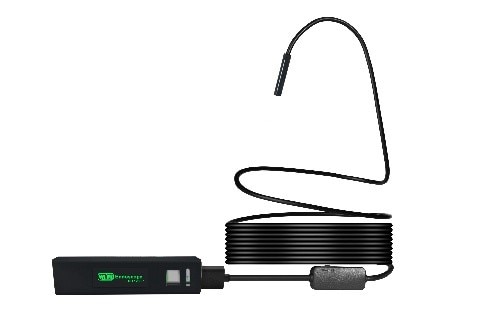 Wifi 8mm Endoscope 2mt Cable 1200P Water proof HD Wifi Inspection Camera image 2