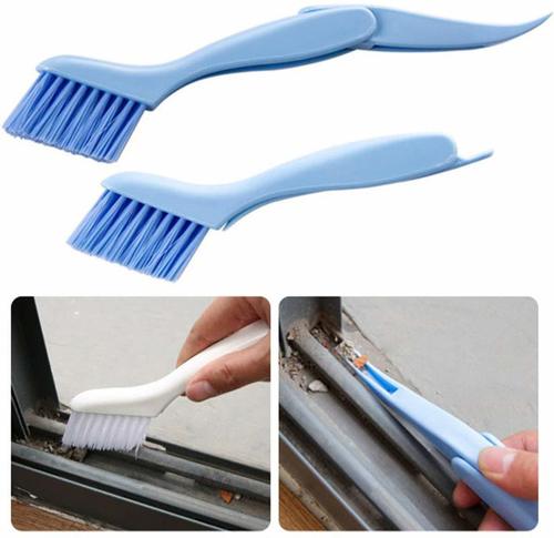 Window Slot Track Groove Dust Cleaner Remover Brush – Deep Track Cleaning Tool image 2