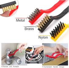 Wire Brush 3 Pcs Set – Heavy-Duty Rust & Surface Cleaning image 2