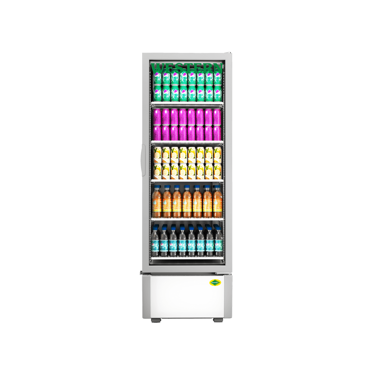 Western Visi Cooler SRC380HC-GL image 2